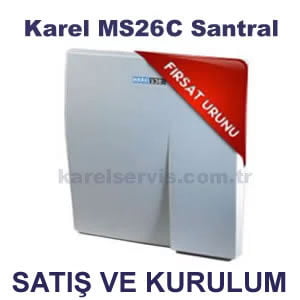 KAREL MS26C SANTRAL FİYATI (KAMPANYA)