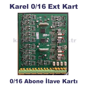 Karel 0/16 Ext Kart